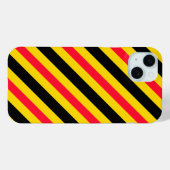 België vlag patroon Case-Mate iPhone case (Achterkant (horizontaal))