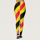België vlag patroon leggings (Achterkant)