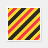 België vlag patroon servet (Voorkant)