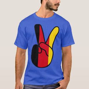 België Vlag V Teken T-shirt