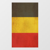 België Vlag Vintage Ontwerp Raamsticker (Vel)