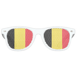 België Vlaggenpartij tinten zonnebril