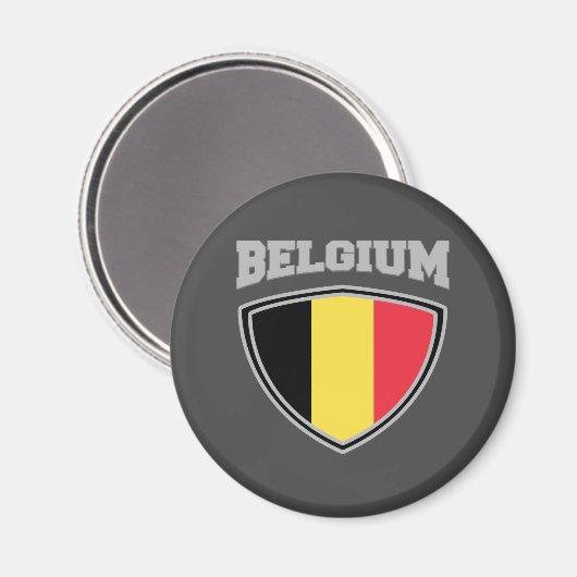 België-vlaggenschip Magneet (Voorkant / Achterkant)