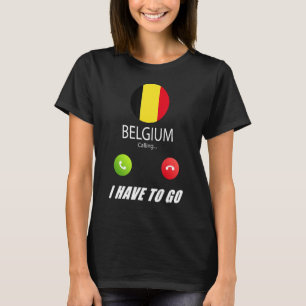 België Vlaggensouvenir België roept IS T-shirt