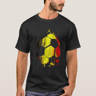 België Voetbal Grafisch België Vlag Football Sport T-shirt