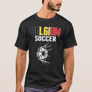 België Voetbal netto Belgische Football suppo T-shirt