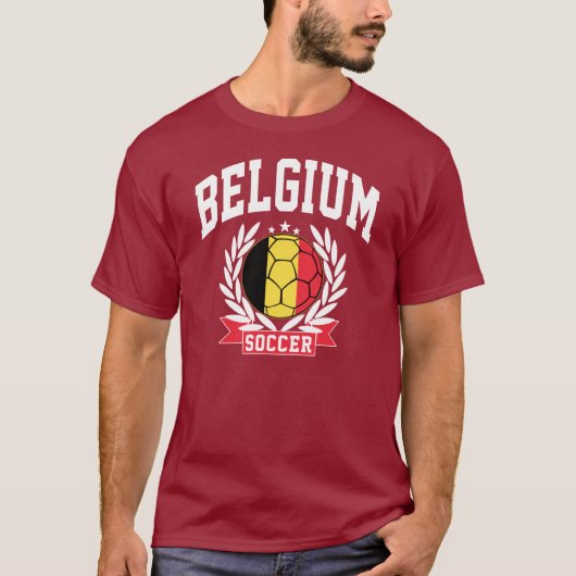 België Voetbal T-shirt (Voorkant)