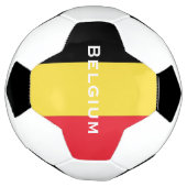 België Voetbal vlag (Gedraaid)