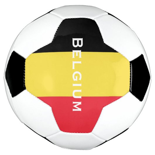 België Voetbal vlag (Gedraaid)