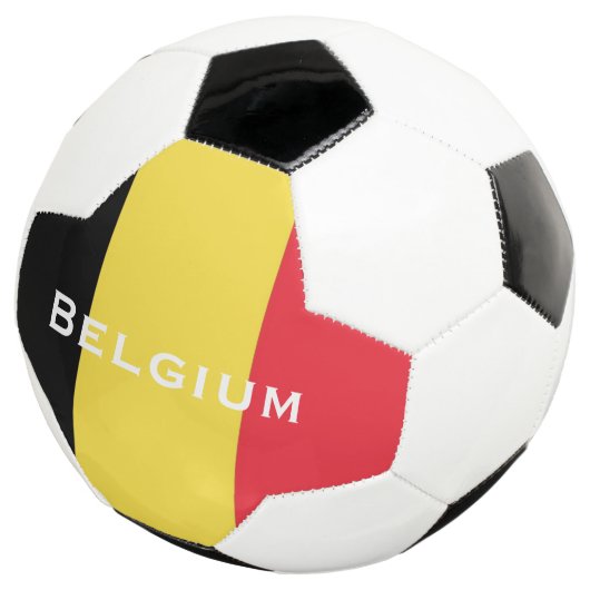 België Voetbal vlag (Drie kwart)
