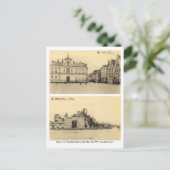 België, Ypres - WW1 Bombardement Briefkaart (Staand voorkant)