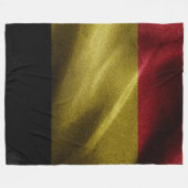 België zijde vlag fleece deken (Voorkant (Horizontaal))