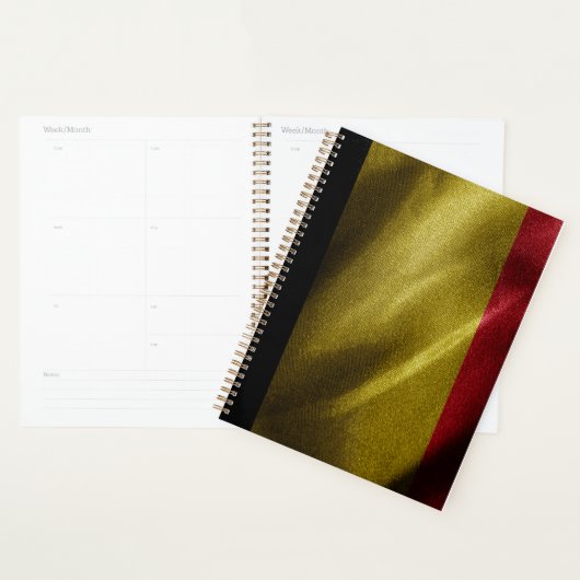 België zijde vlag planner (Display)