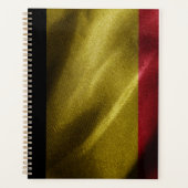 België zijde vlag planner (Voorkant)
