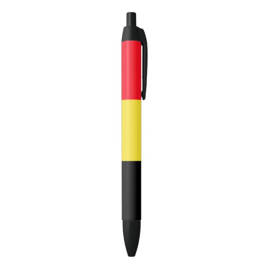 BELGIË ZWARTE INKT PEN (Achterkant (Verticaal))