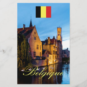 Belgique Medieval Brugge - Pro Foto Briefpapier