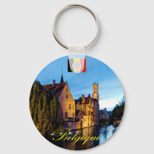 Belgique Medieval Brugge - Pro Foto Sleutelhanger
