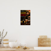 Belgisch Biererfgoed en Warmte Poster (Keuken)