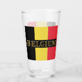 BELGISCH BIERGLAS GLAS (Achterkant)