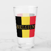 BELGISCH BIERGLAS GLAS (Voorkant)