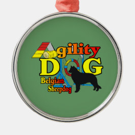 Belgisch bladerdeagentschap metalen ornament