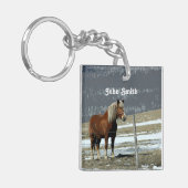 Belgisch conceptpaard in de Sleutelhanger Paddock (Voorkant Links)