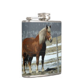 Belgisch conceptpaard in Drink-fles Paddock Heupfles (Rechts)