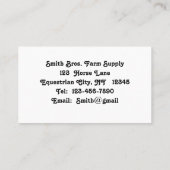 Belgisch conceptpaard in het Visitekaartje Paddock (Achterkant)