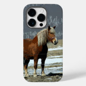 Belgisch conceptpaard in Paddock Cell Phone Case (Achterkant)