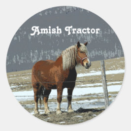 Belgisch conceptpaard in Stickers van Paddock