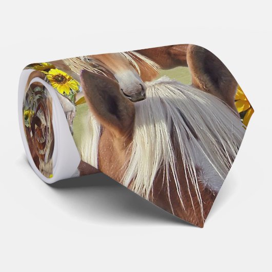 Belgisch conceptpaard stropdas (Opgerold)