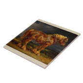 Belgisch conceptpaard tegeltje (Zijkant)