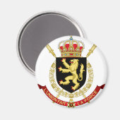 belgisch embleem magneet (Voorkant / Achterkant)