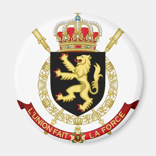 belgisch embleem magneet (Voorkant)