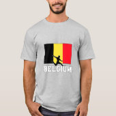 Belgisch Football Voetbalteam T-shirt (Voorkant)