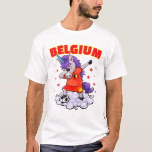Belgisch Football Vogisch Voetbal T-shirt