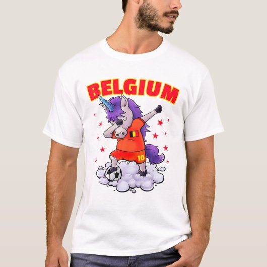 Belgisch Football Vogisch Voetbal T-shirt (Voorkant)