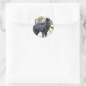 Belgisch (Groenendael) vol Ronde Sticker (Tas)