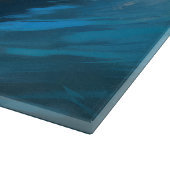 Belgisch Herder Strand Surfen Schilderij Snijplank (Hoek)