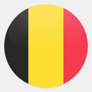 Belgisch kwaliteitslabel ronde sticker