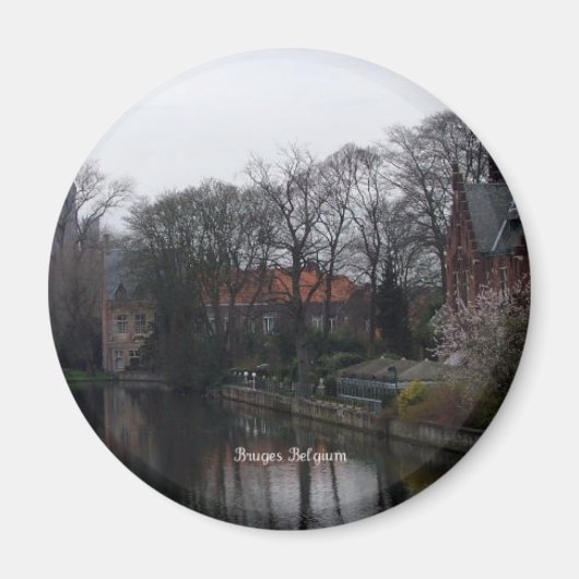 Belgisch landschapskoeler magnet (Voorkant)