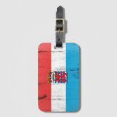 Belgisch Luxemburg Bagagelabel (Voorkant (verticaal))