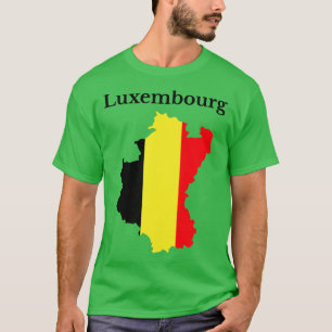 Belgisch Luxemburg Kaart België T-shirt