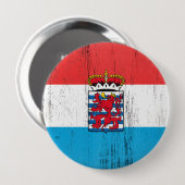 Belgisch Luxemburg Ronde Button 4,0 Cm (Voorkant /achterkant)