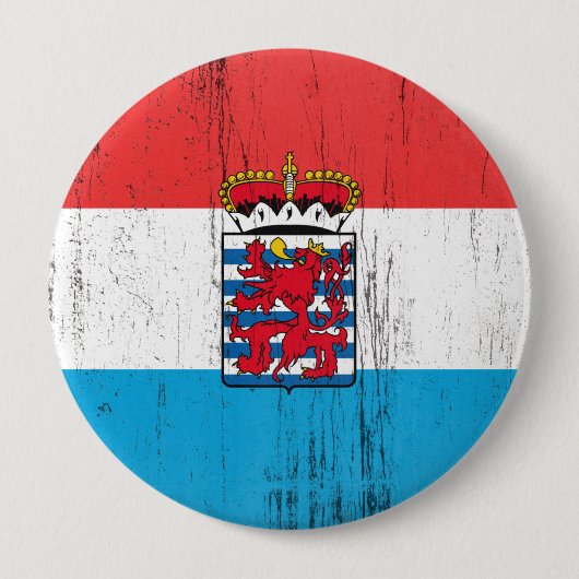 Belgisch Luxemburg Ronde Button 4,0 Cm (Voorkant)
