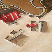 Belgisch Malinoi Holiday Baking: feestelijke kerst Legpuzzel (Zijkant)