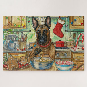 Belgisch Malinoi Holiday Baking: feestelijke kerst Legpuzzel