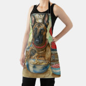 Belgisch Malinoi Holiday Baking: feestelijke kerst Schort (Insitu)