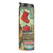 Belgisch Malinoi Holiday Baking: feestelijke kerst Thermosbeker (Geroteerd rechts)