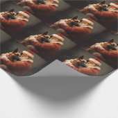 Belgisch Malinoi met Sinterklaas Feestelijke Kerst Cadeaupapier (Hoek)